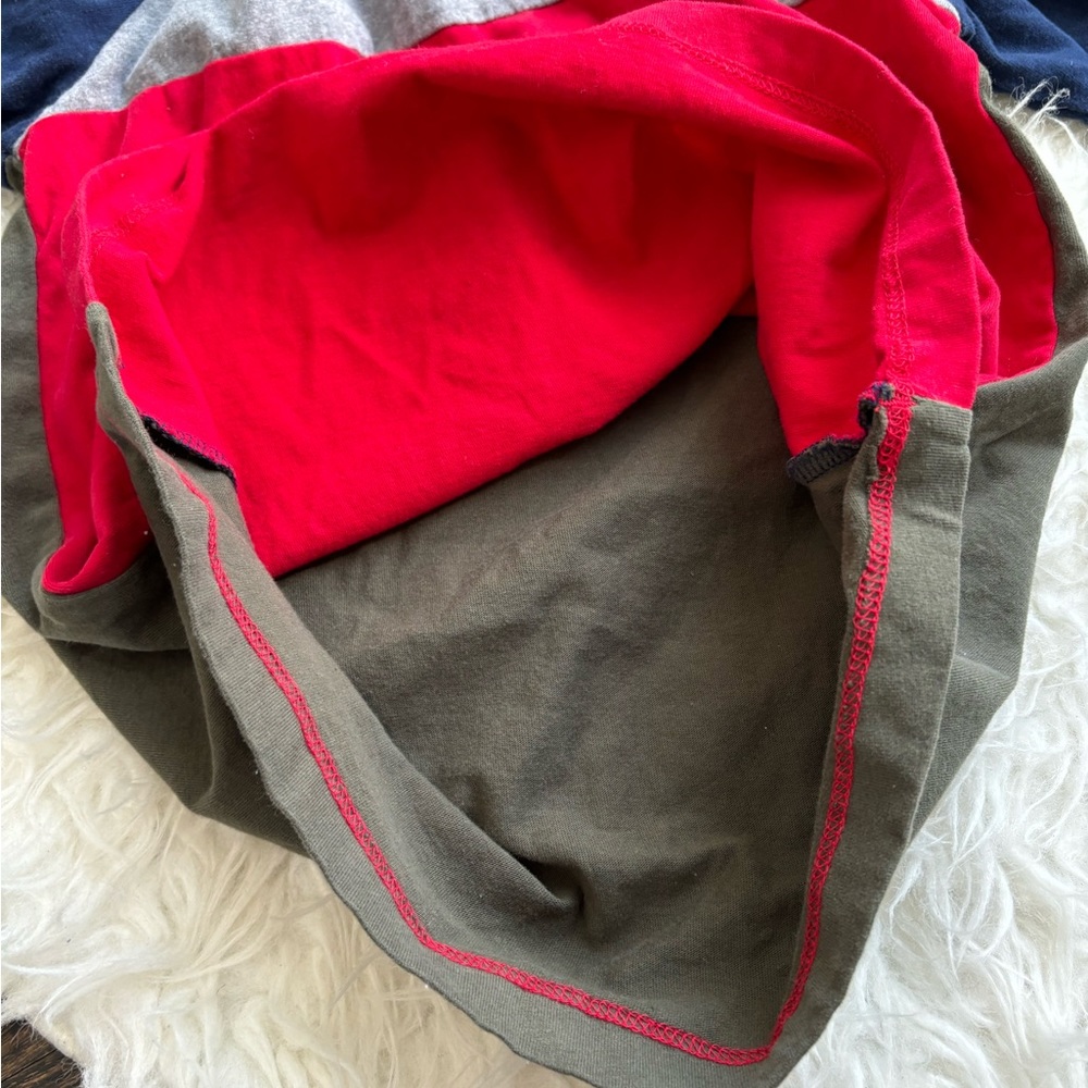 Hanna Andersson boys colorblock long sleeve tee size 6-7 - Picture 6 of 10